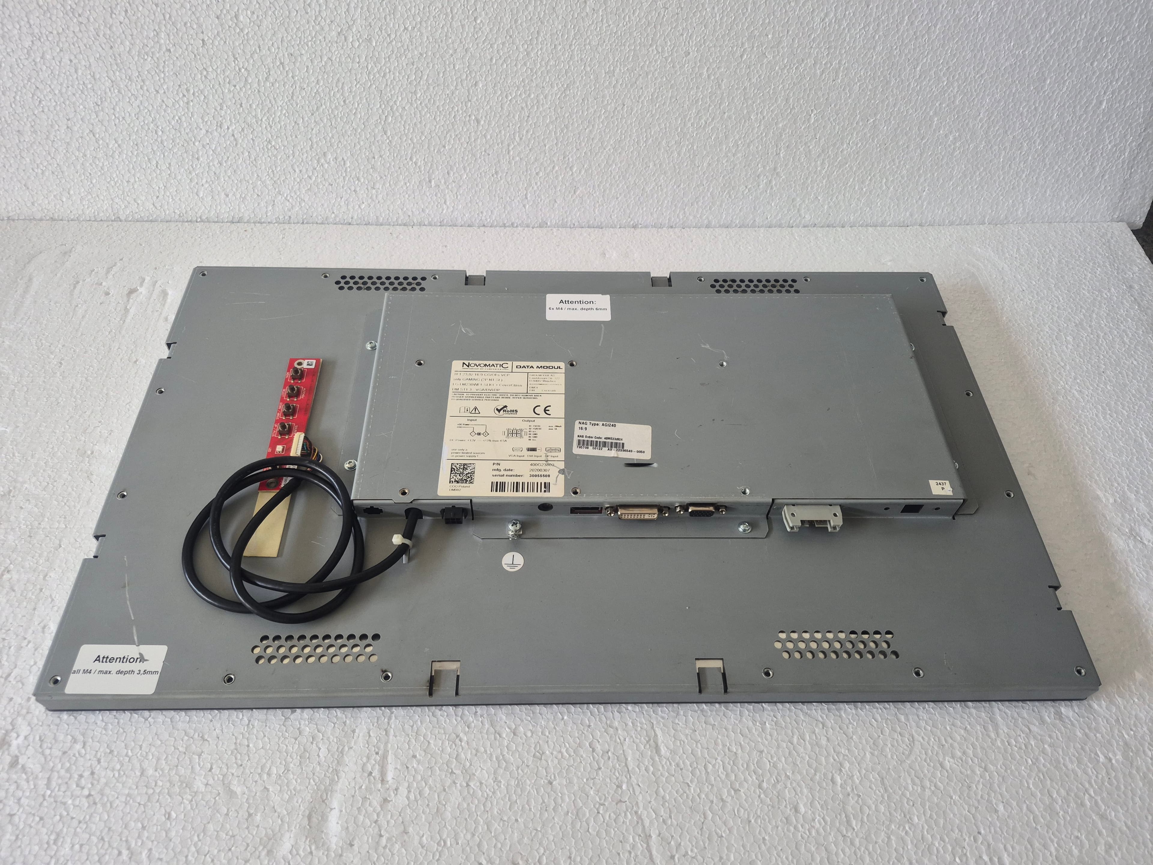 Monitor 23,8" 16:9 Datamodul ST1.3 CoverGlass (PGlass) - slika 2