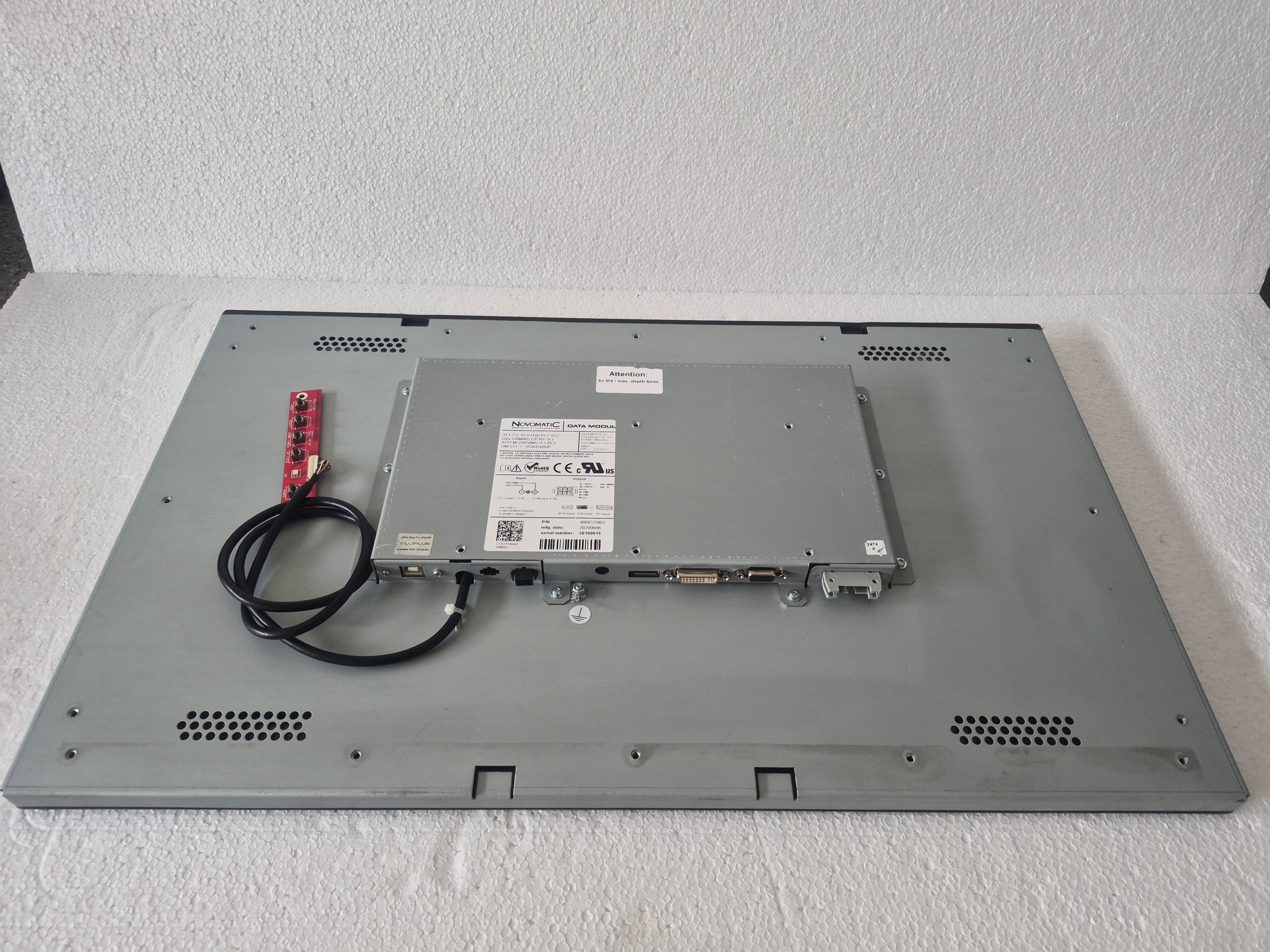 Monitor 27" 16:9 Datamodul ST1.3 PCAP Touch - slika 2